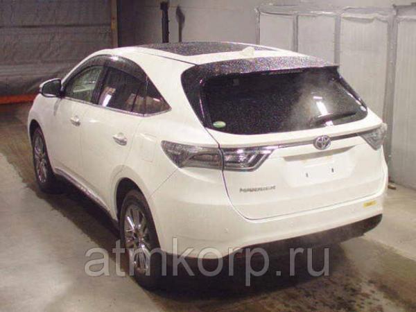 Кроссовер TOYOTA HARRIER пробег 29 тыс км цвет белый — фото 2